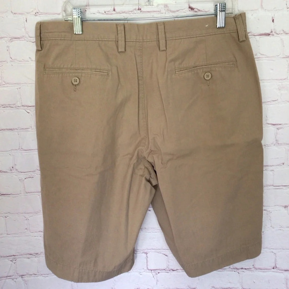 J. Crew Rivington Khaki Shorts - Size 33 - Picture 2 of 7